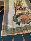 Ktd 2080 Handloom Fabric Digital Printed Saree